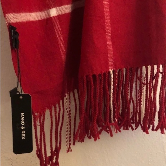 NWT‎ Scarf Mako  & Rex red - Picture 10 of 10